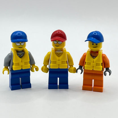 LEGO City Figures, Boat, Set of 3
