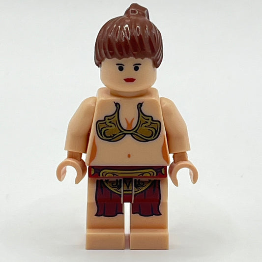 LEGO Princess Leia, Jabba Slave Outfit, Star Wars, Minifigure (sw0085a)