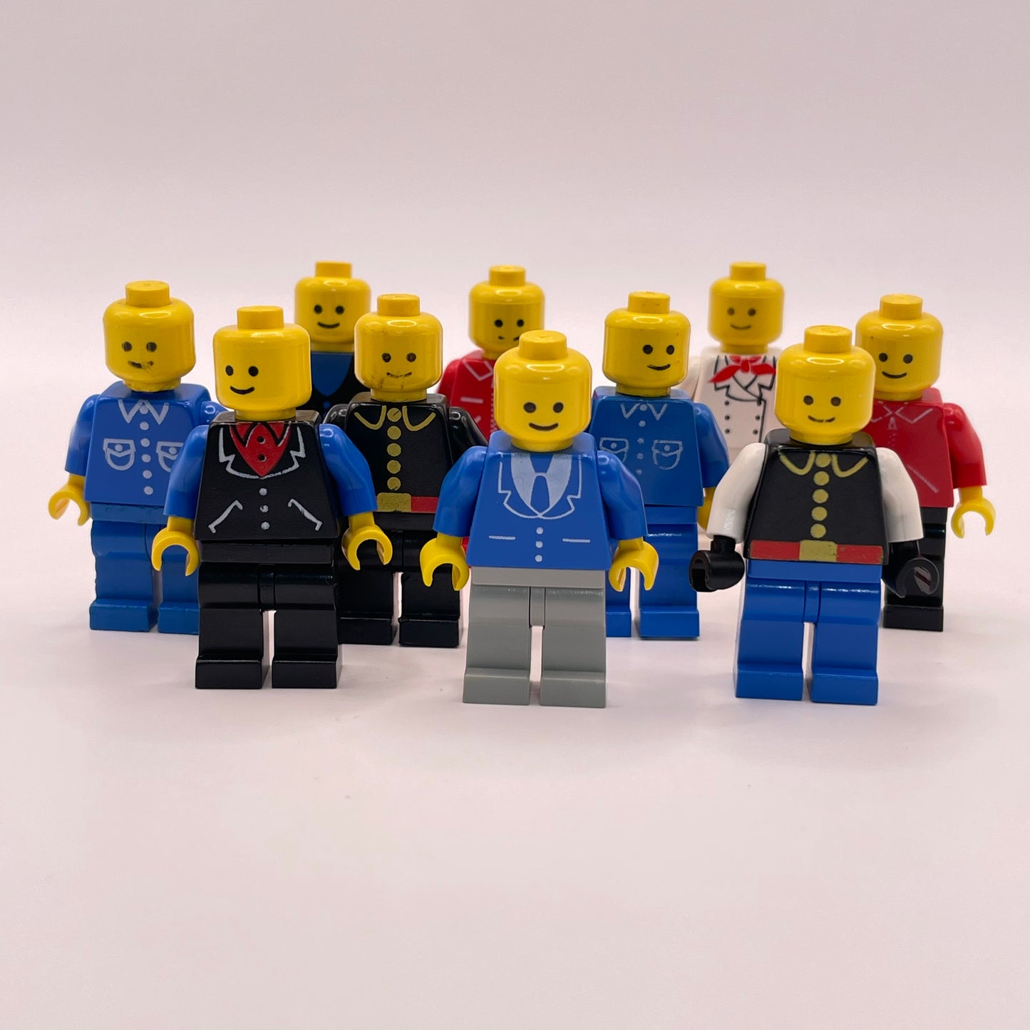 LEGO City, Vintage, Minifigure (10 Pack) no headgear