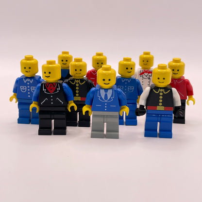 LEGO City, Vintage, Minifigure (10 Pack) no headgear