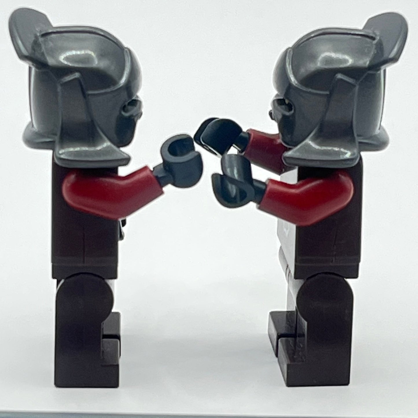 LEGO Uruk-Hai with Helmet and Weapon, Lord of the Rings, Minifigure (lor007) (Pack of 2) Torso Cracked)
