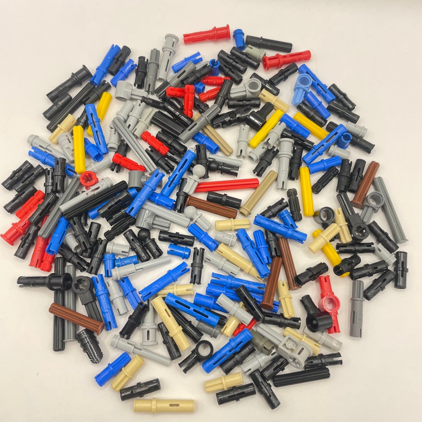 LEGO Pins and Axles, Mixed Colours, Technic, Approx. 50g