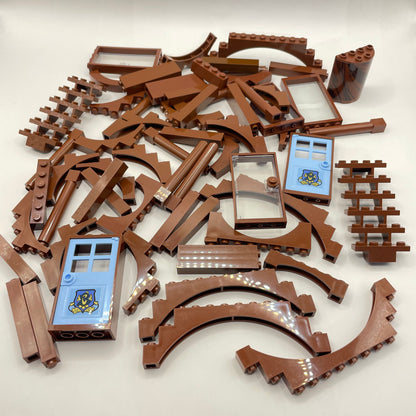 LEGO Reddish Brown, Building, Approx. 170g