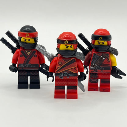 LEGO Kai Bundle, Ninjago, Minifigure (pack of 3)