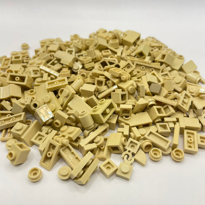 LEGO Greebling, Tan, Approx. 112g