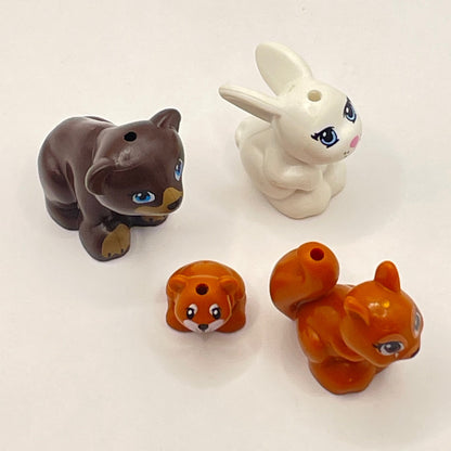 LEGO Forest Animals, Mixed Colours, 4 Pieces