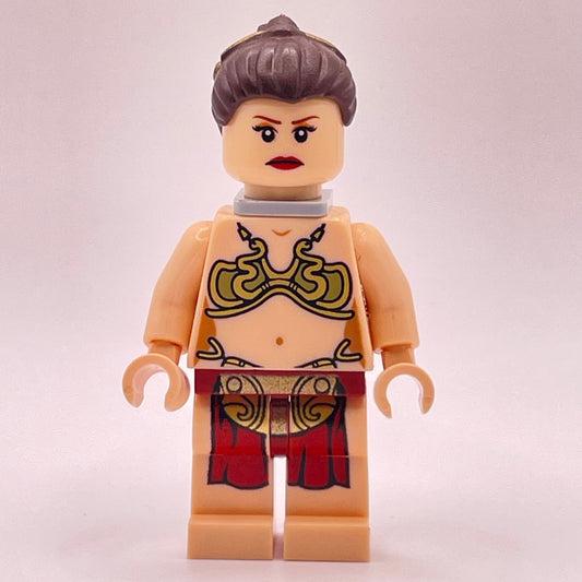 LEGO Princess Leia, Jabba Slave, Long Braid, Star Wars Minifigure (sw0485)