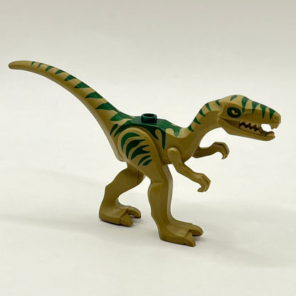 LEGO Coelophysis/Gallimimus, Dark Green Stripes, Dinosaur, Animal