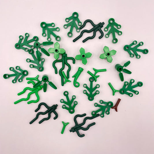 LEGO Mixed Plants, Green, 30 Pieces