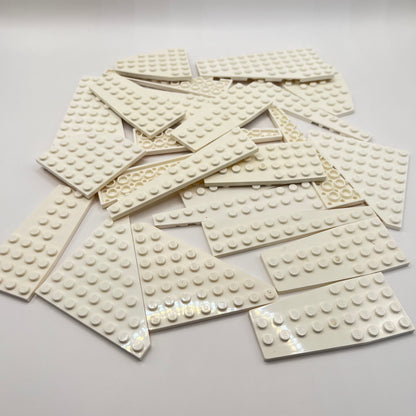 LEGO Wings, Large, Plates, White, Approx. 100g