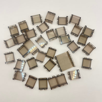 LEGO Transparent Brown, Panels, Building (35 Pieces)