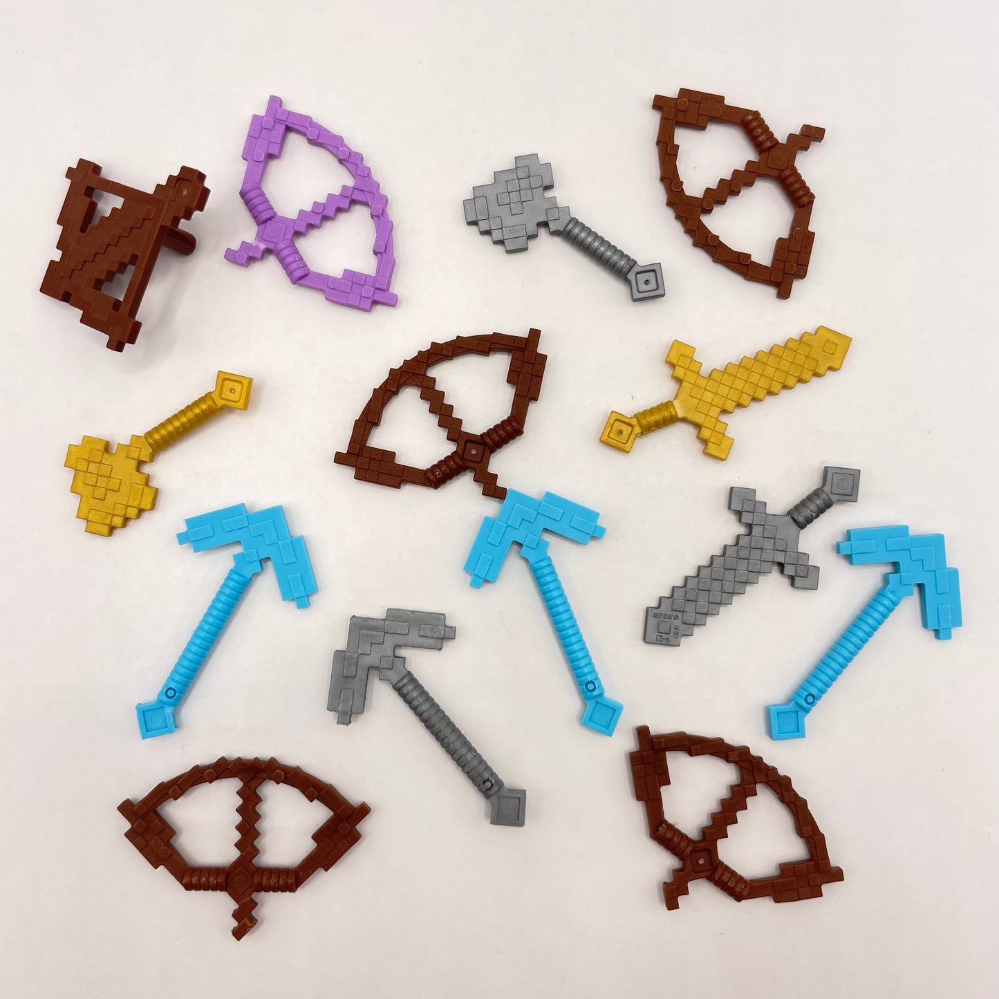 LEGO Weapons, Minecraft, Minifigure, 14 Pieces