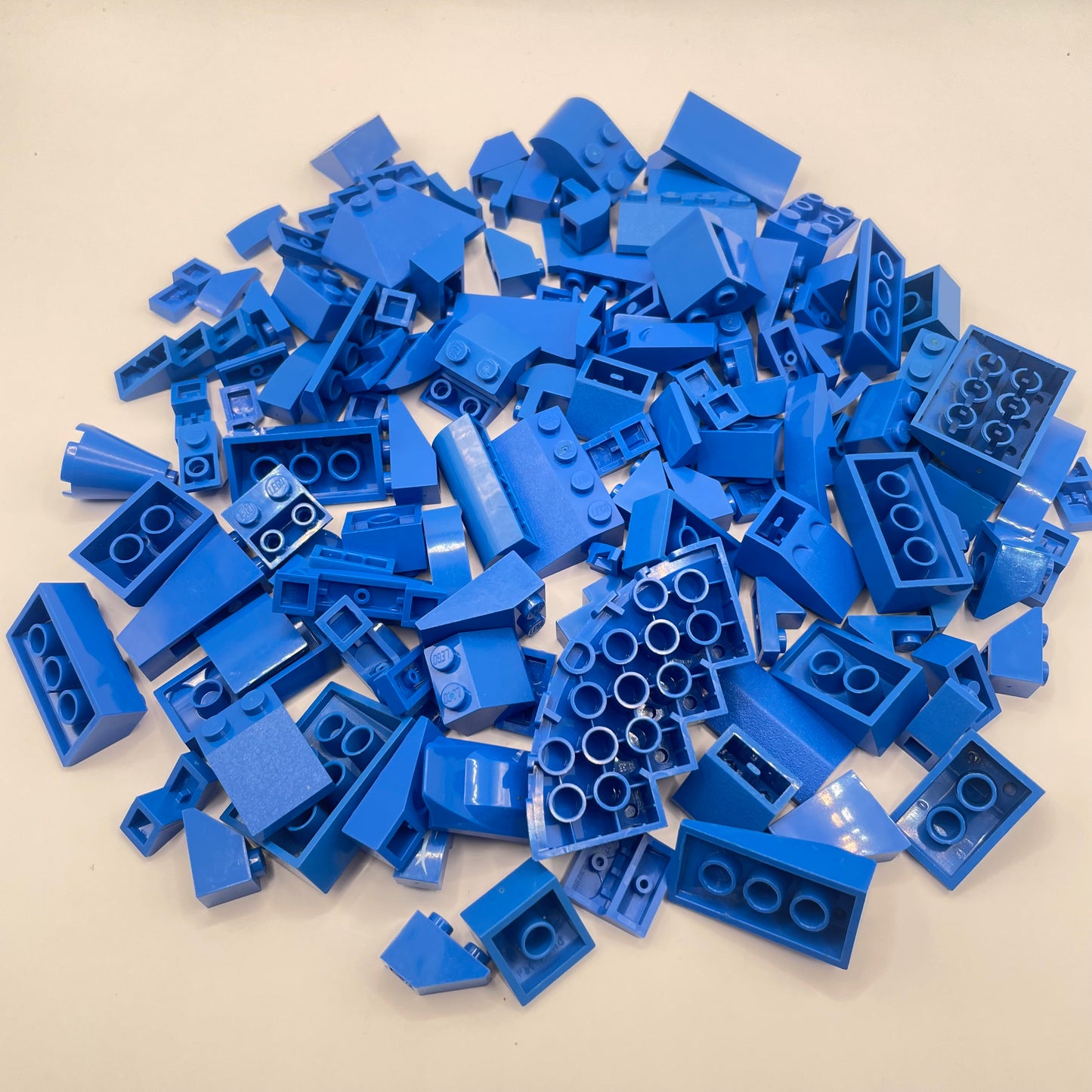 LEGO Mixed Slopes, Blue, Approx. 120g