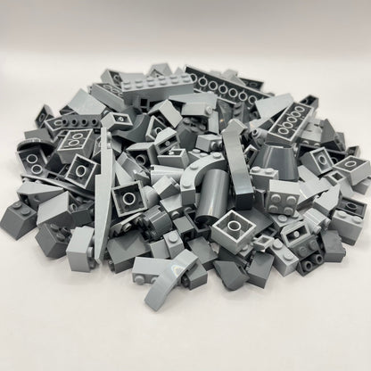 LEGO Mixed Grey, Bricks and Slopes, Approx. 250g
