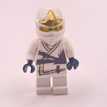 LEGO Zane ZX, Ninjago, Minifigure (njo0053) Cracked