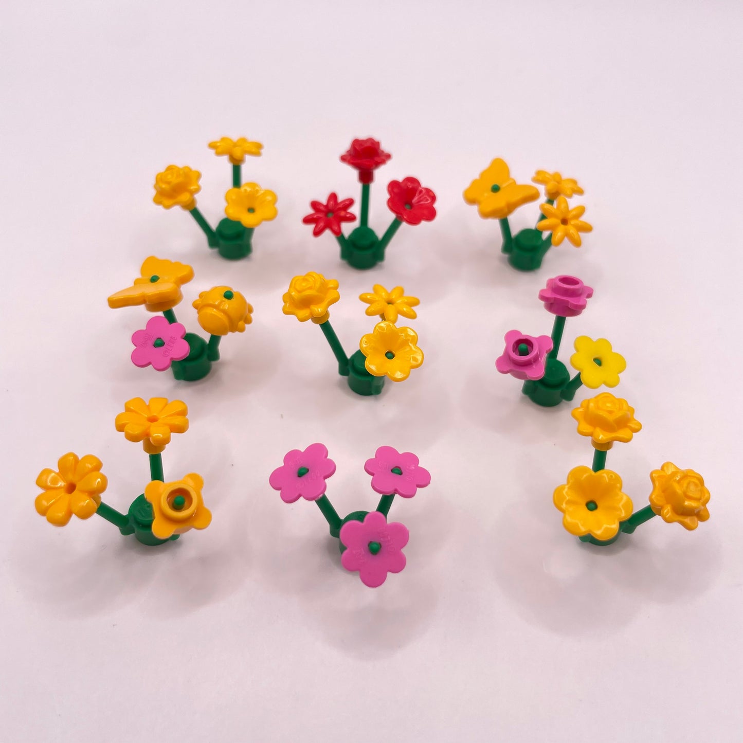 LEGO Flowers Shrubs, Mixed Colours, 36 Pieces