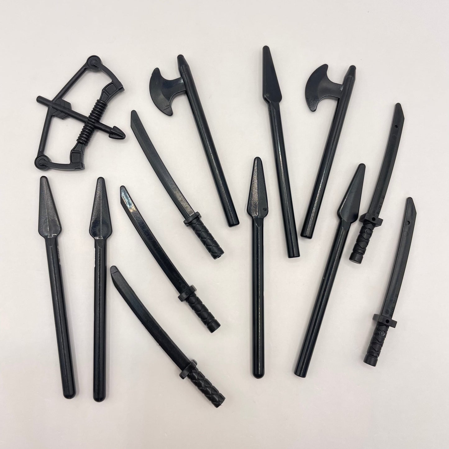 LEGO Mixed Medieval Weapons, Castle, Black, 13 Pieces