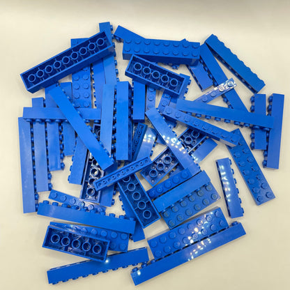 LEGO Blue, Long Bricks, Approx. 160g