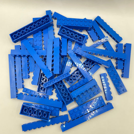 LEGO Blue, Long Bricks, Approx. 160g