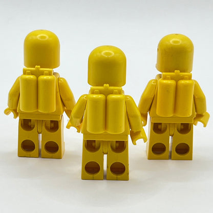 LEGO Classic Space - Yellow, Minifigure (sp007) - Set of 3 - Playwear