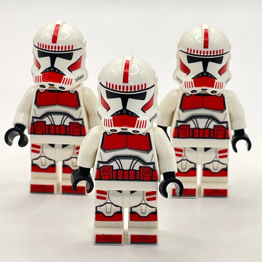LEGO Clone Shock Trooper, Coruscant Guard, (Phase 2), Star Wars, Minifigure (sw1305) (Pack of 3)