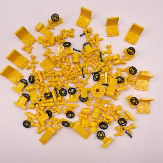 LEGO Small Vehicle, Yellow, Approx. 45g