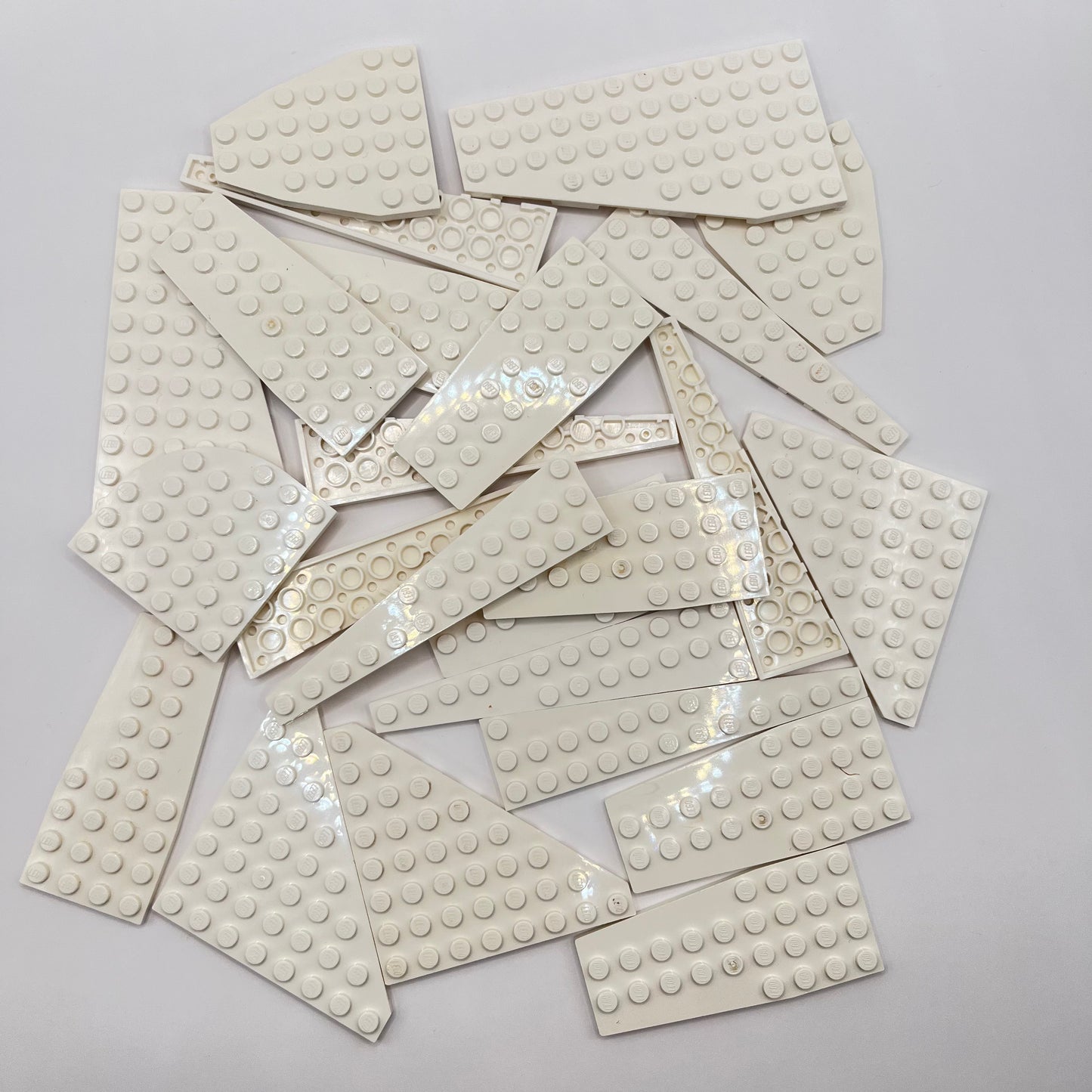 LEGO Wings, Large, Plates, White, Approx. 100g