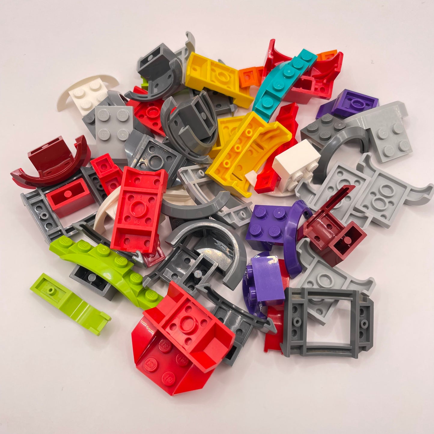 LEGO Wheel Arches, Mixed Colours, Approx. 65g