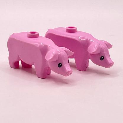 LEGO Pigs, Animals, Light Pink, 2 Pieces