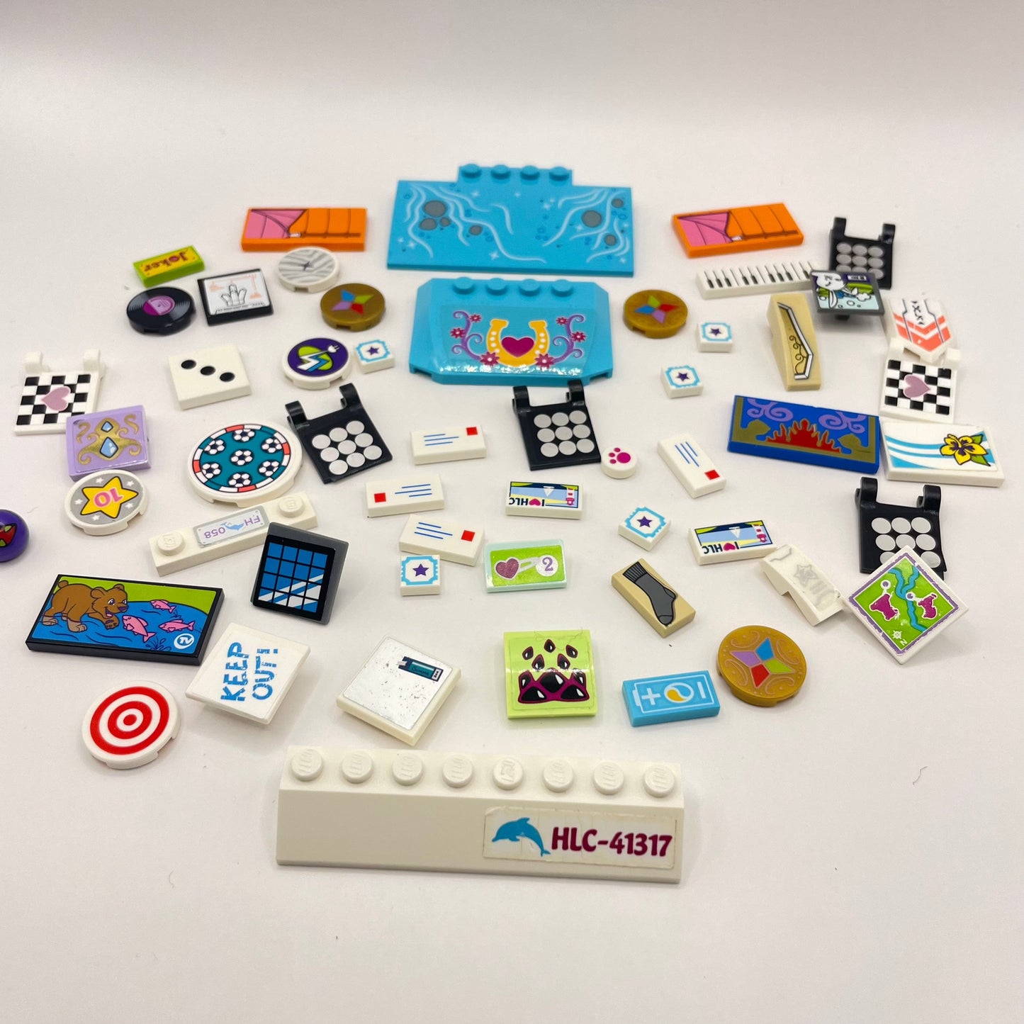 LEGO Prints and Stickers, Friends, Approx. 30g