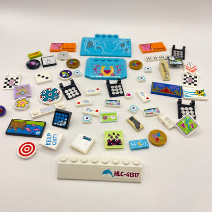LEGO Prints and Stickers, Friends, Approx. 30g