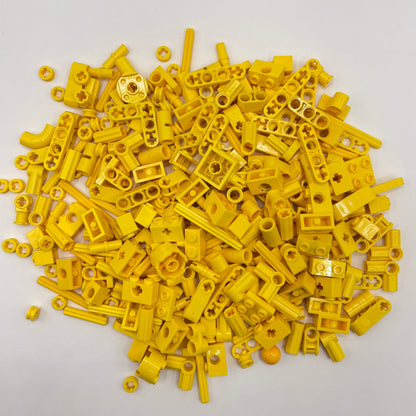 LEGO Mixed Technic, Yellow, Approx. 135g