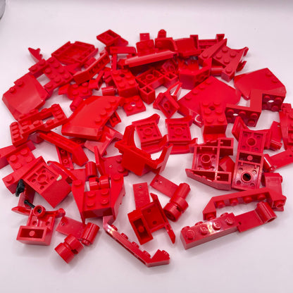 LEGO  Mixed Vehicle Pieces, Red, Approx. 100g