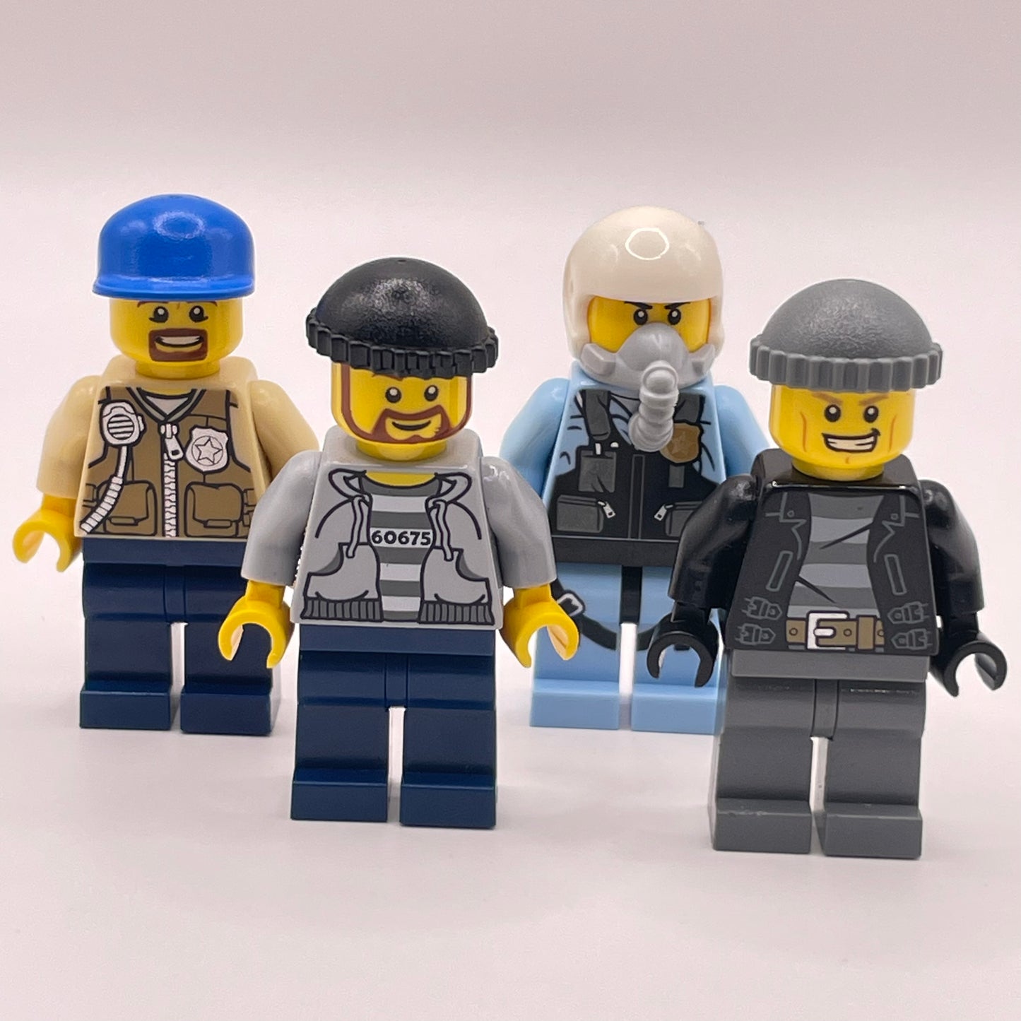 LEGO Cops and Robbers, City, Minifigures (Set of 4)