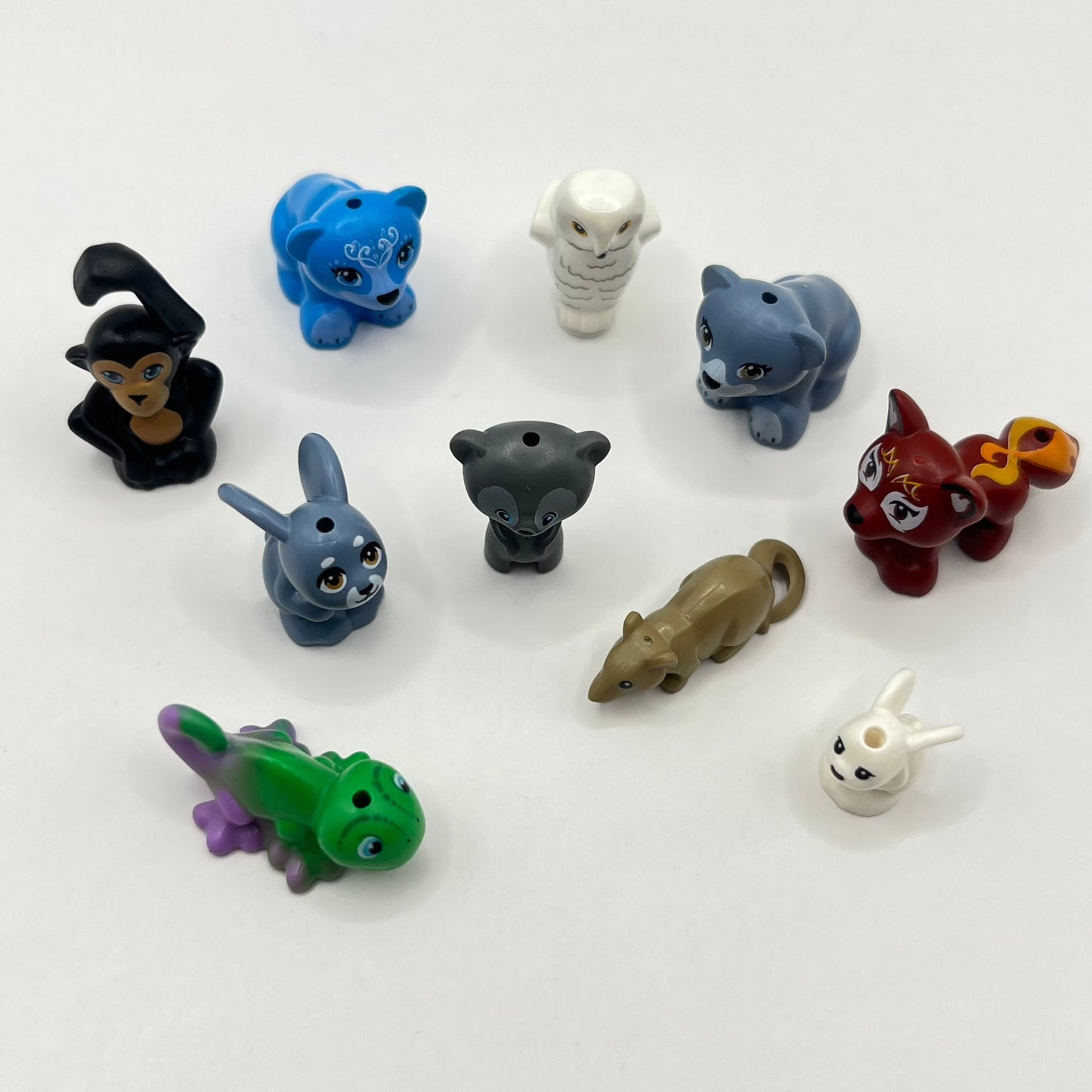LEGO Forest Animals, Mixed Colours, 10 Pieces