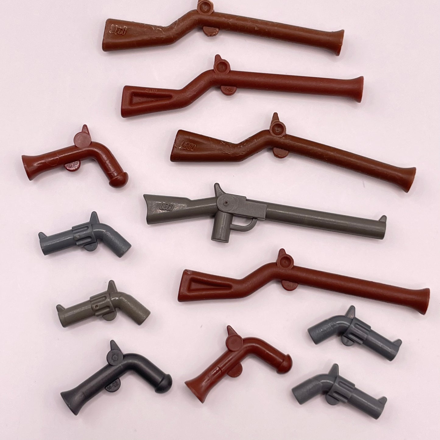 LEGO Muskets and Pistols, Minifigure Accessories, 12 Pieces