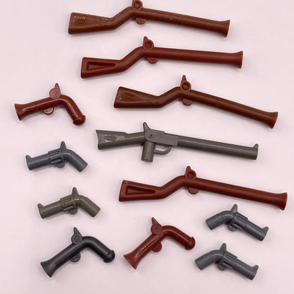 LEGO Muskets and Pistols, Minifigure Accessories, 12 Pieces