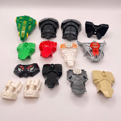 LEGO Bionicle, Chest Plate, Mixed Colours, 14 Pieces
