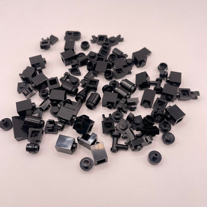 LEGO Greebling, Black, 100 pieces
