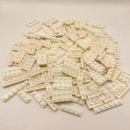 LEGO Plates, White, Approx. 100g