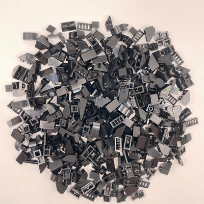 LEGO Black, Small Slopes, Approx. 145g