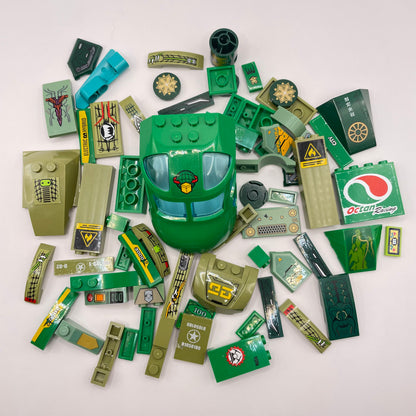 LEGO Prints and Stickers, Vehicle, Mixed Green, Approx. 70g
