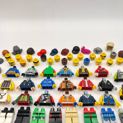 LEGO Build a Minifigure, Mix and Match City Figures, Set of 20