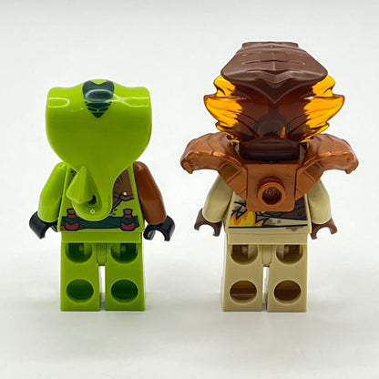 LEGO Lasha and Pyro Destroyer, Ninjago, Minifigure (njo206, njo529)