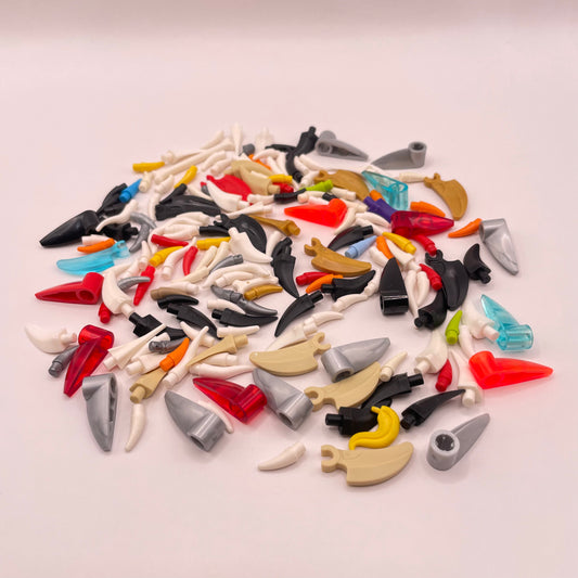 LEGO Horns and Claws, Mixed Colours, Animal, Approx. 30g