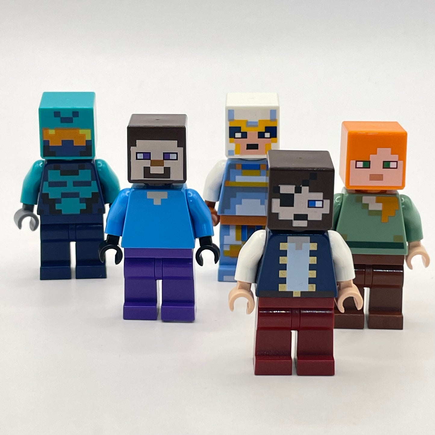 LEGO Play Pack, Minecraft, Minifigure, (Pack of 5)