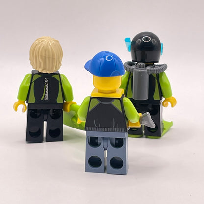 LEGO Water Sports, City, Minifigures, Set of 3