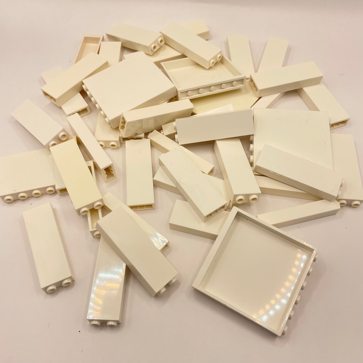 LEGO Large Bricks and Panels, White, Building, Approx. 150g