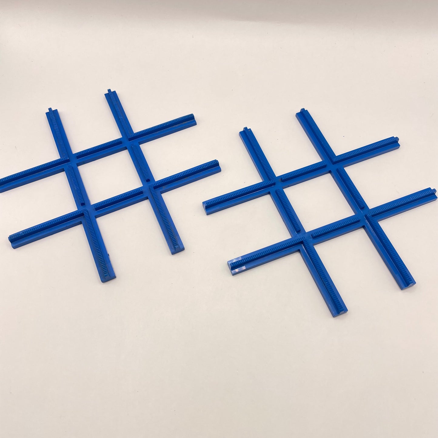 LEGO Rail Crossing, Vintage, Blue, 4.5V Train Track, 2 Pieces,