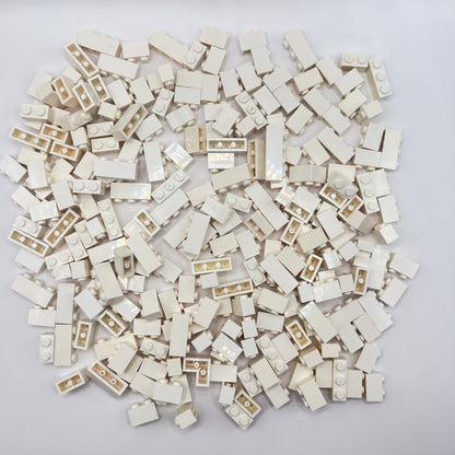 LEGO Small, Bricks, White, Approx. 215g